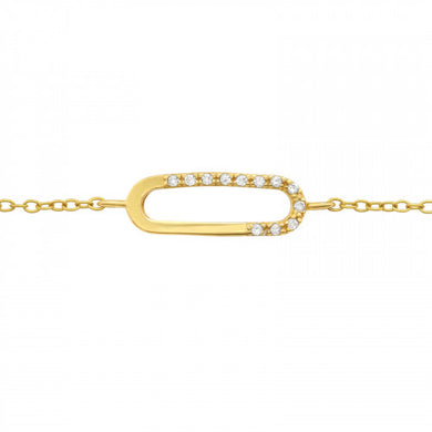 925 Silver Geometric Bracelet