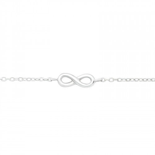 925 Silver Infinity Bracelet