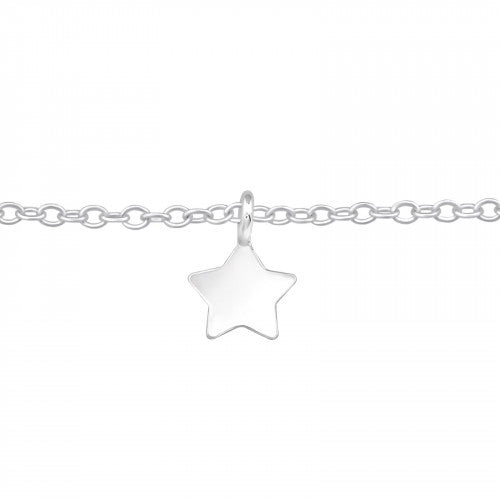 925 Silver Star Bracelet