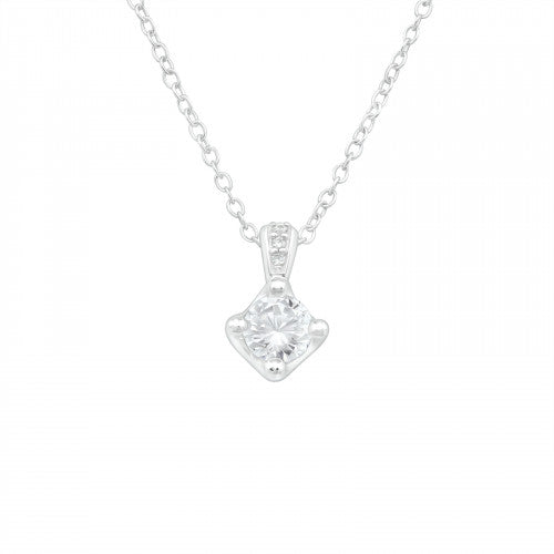 925 Silver Sparkling Necklace