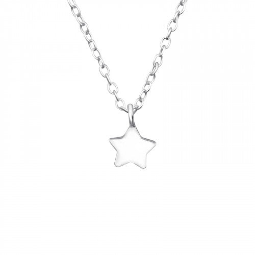925 Silver Star Necklace