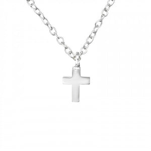 925 Silver Cross Necklace