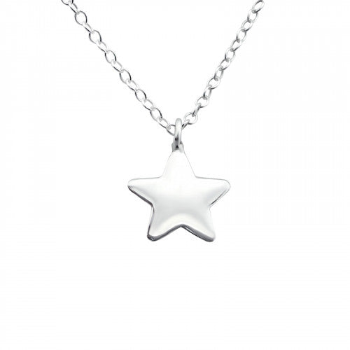 925 Silver Star Necklace