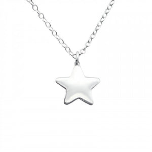 925 Silver Star Necklace