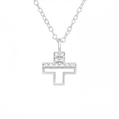 925 Silver Cross Necklace