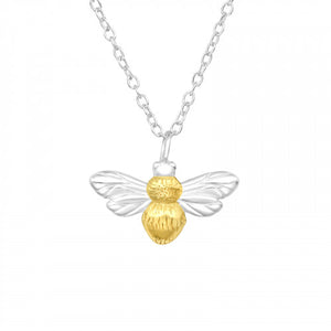 925 Silver Bee Necklace