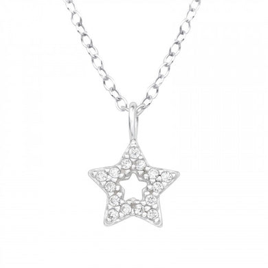 925 Silver Star Necklace
