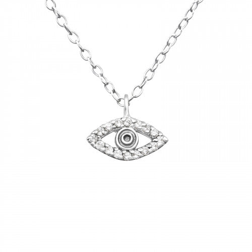 925 Silver Evil Eye Necklace
