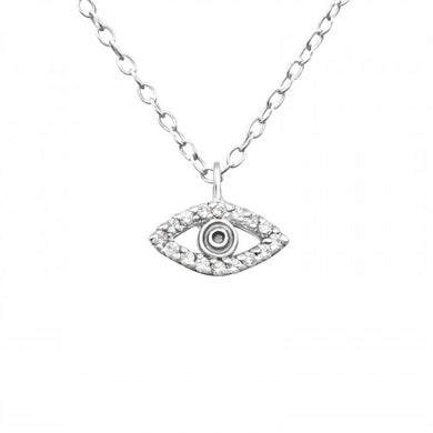 925 Silver Evil Eye Necklace