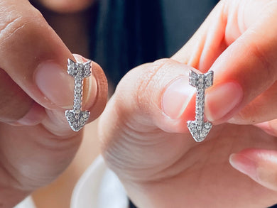 925 Silver Earring Arrow Trendy Collection