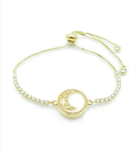 Trendy Moon Adjustable Bracelet