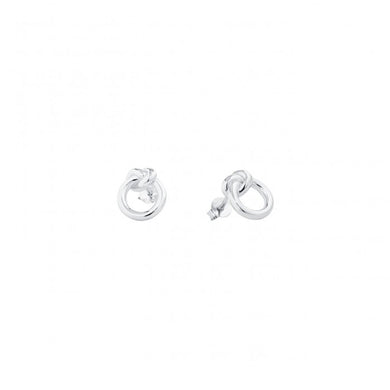 925 Silver Knot Stud