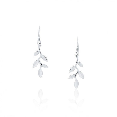 925 Silver Olive Leaf Dangling