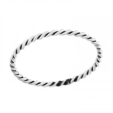 925 Silver Rope Ring