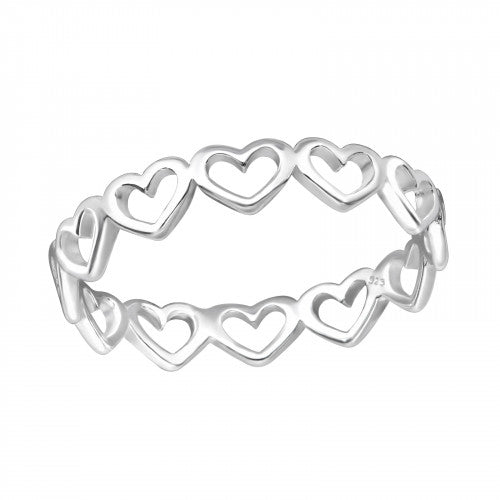 925 Silver Heart Ring
