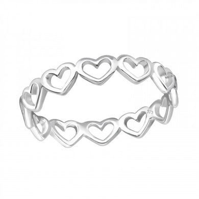 925 Silver Heart Ring