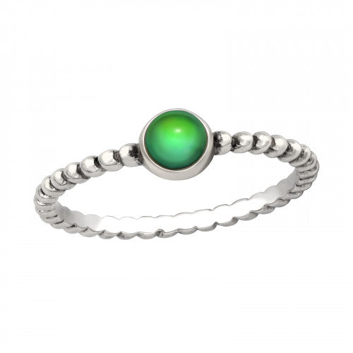 925 Silver Round Ring