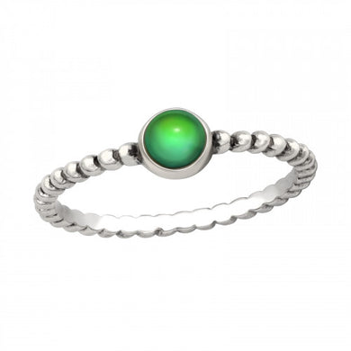 925 Silver Round Ring