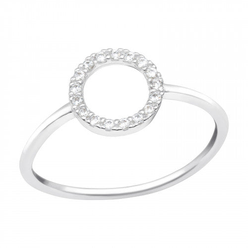 925 Silver Circle Ring