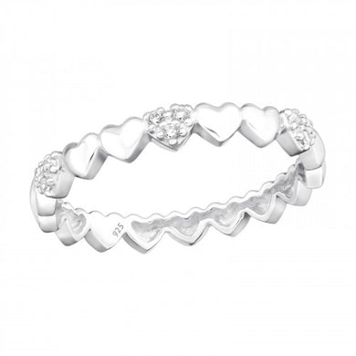 925 Silver Heart Ring