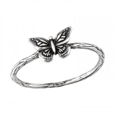 925 Silver Butterfly Ring