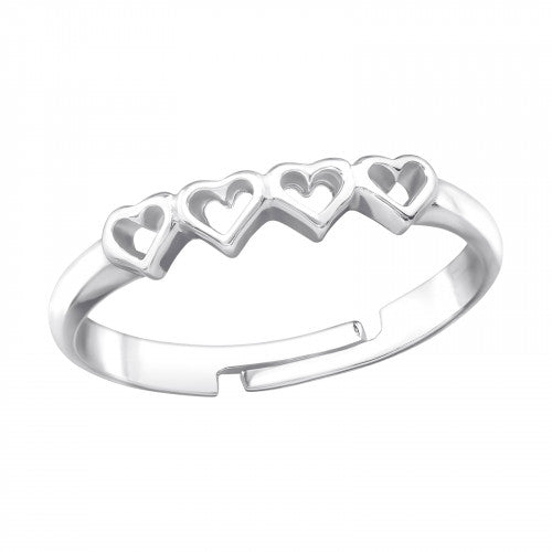925 Silver Heart Ring