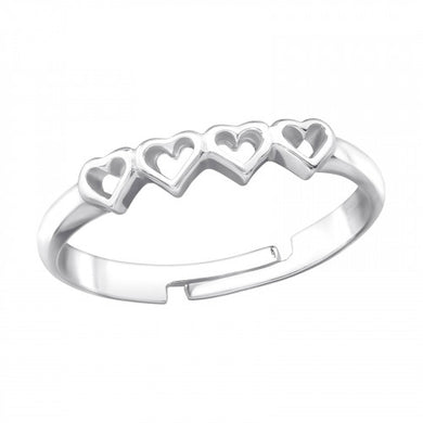 925 Silver Heart Ring