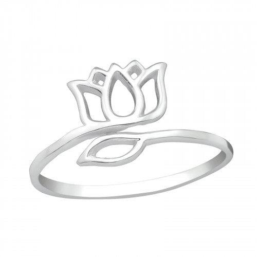 925 Silver Tulip Ring