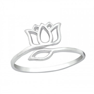 925 Silver Tulip Ring