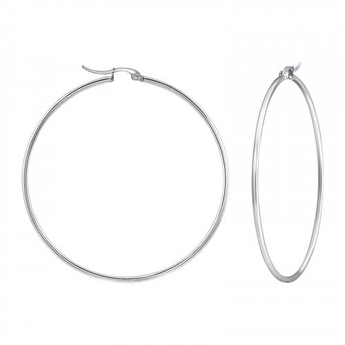 925 Silver Hoops Earring