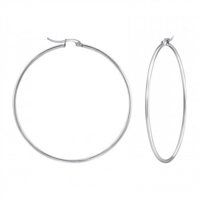 925 Silver Hoops Earring