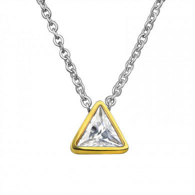 Titanium Triangle Necklace