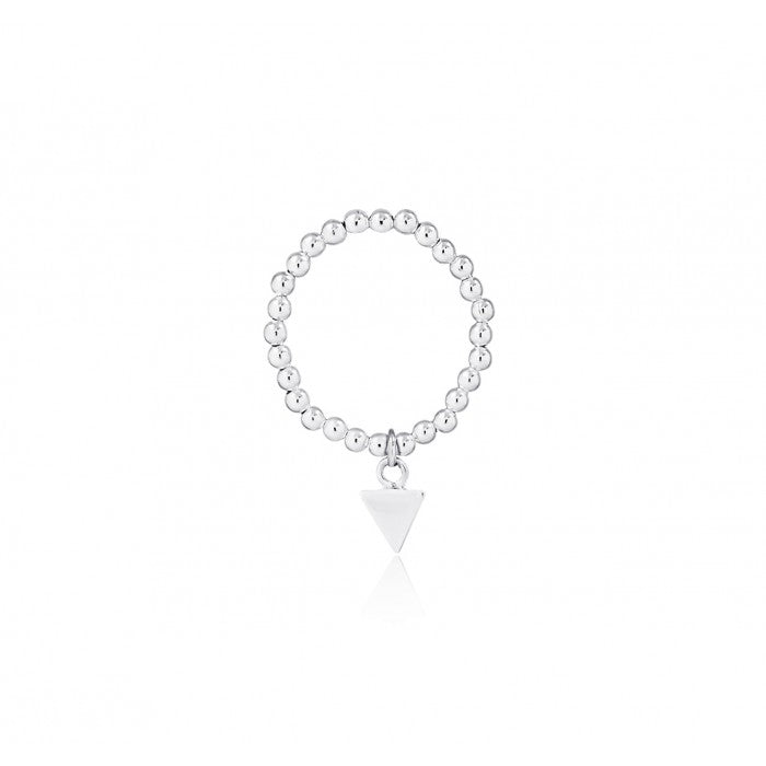 925 Silver Elastic Triangle