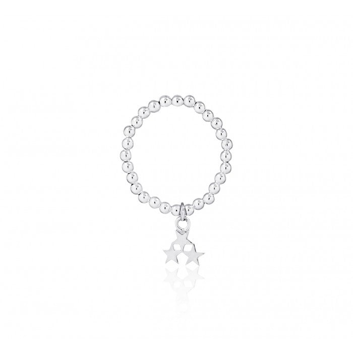 925 Silver Elastic Star