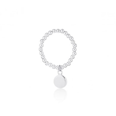 925 Silver Elastic Circle