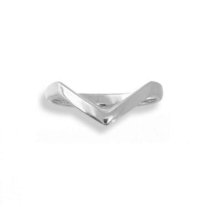925 Silver V Ring