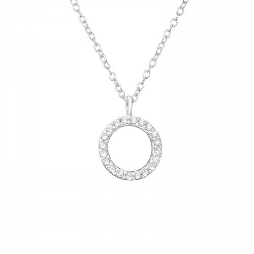 925 Silver Circle Necklace