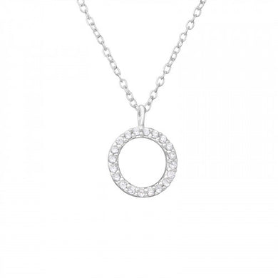 925 Silver Circle Necklace