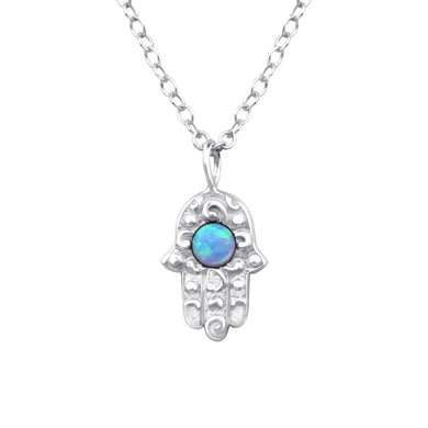 925 Silver Hamsa Necklace