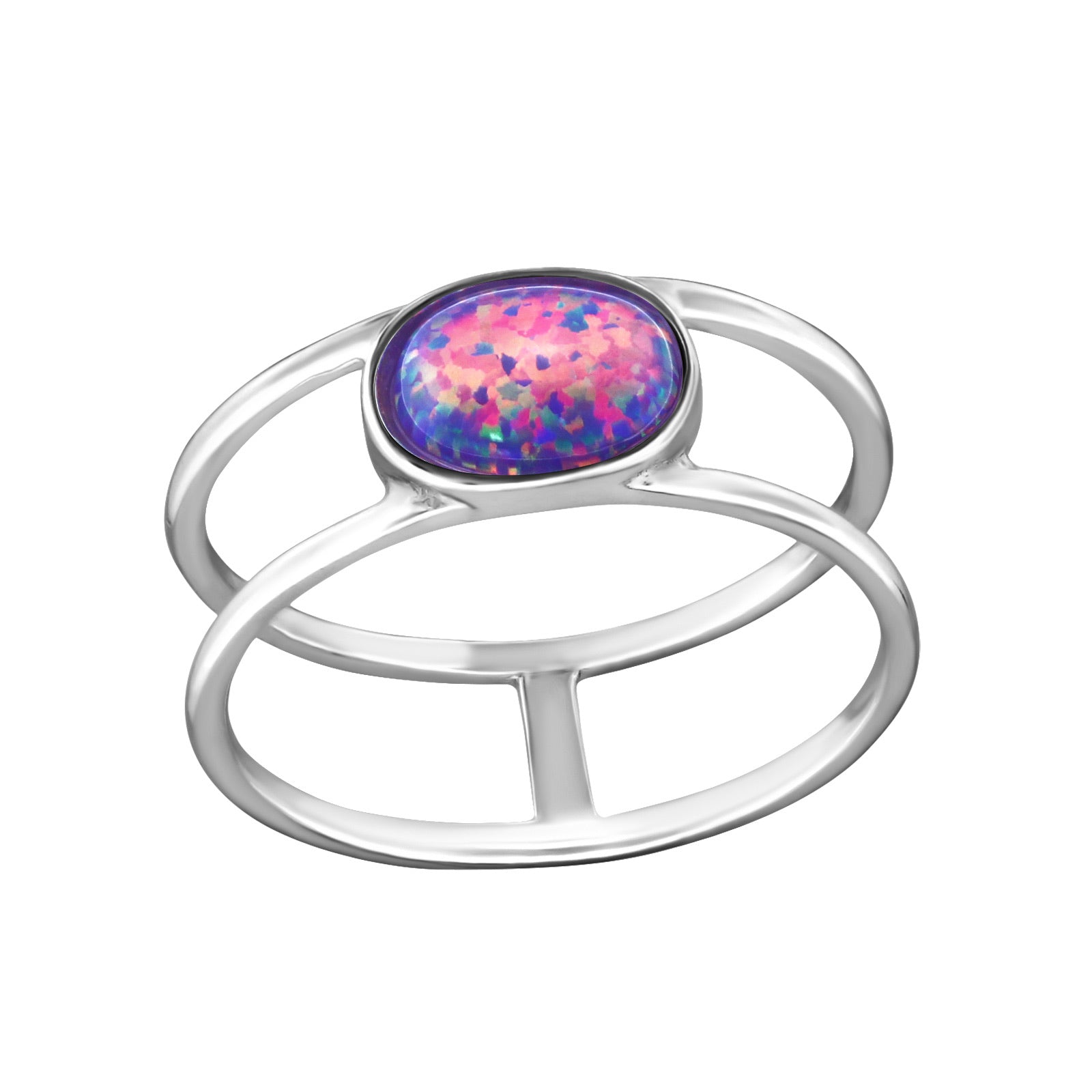 925 Silver Oval Ring