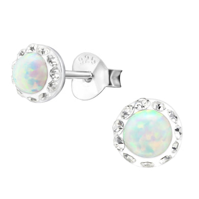 925 Silver Round Earring