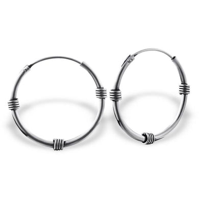 925 Silver Hoops Earring