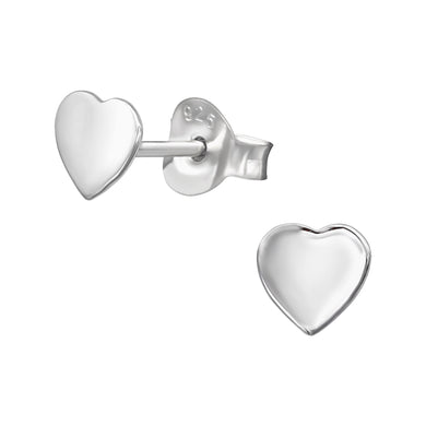 925 Silver Heart Earring