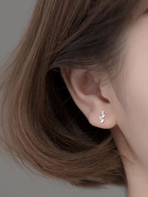 Load image into Gallery viewer, 925 Silver Leaf Earring