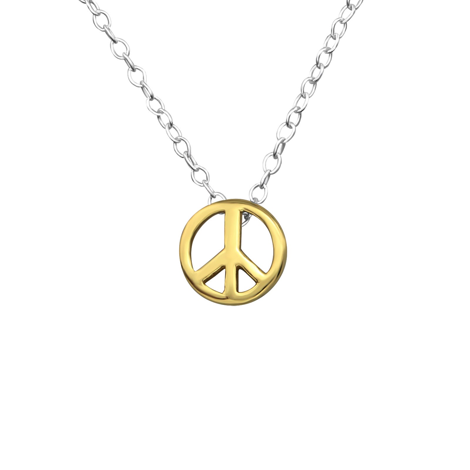 925 Silver Peace Necklace