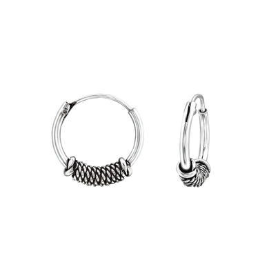 925 Silver Hoops Earring