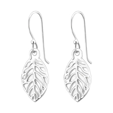 925 Silver Leaf Earring