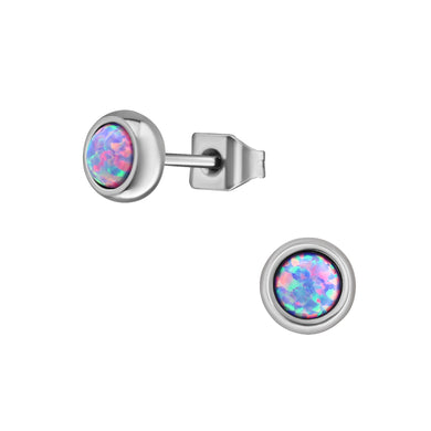 925 Silver Round Earring