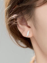 Load image into Gallery viewer, 925 Silver Geometric Earring