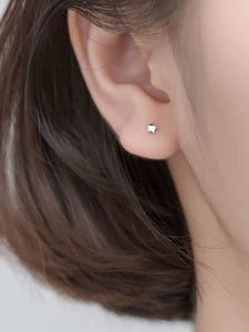 925 Silver Star Earring